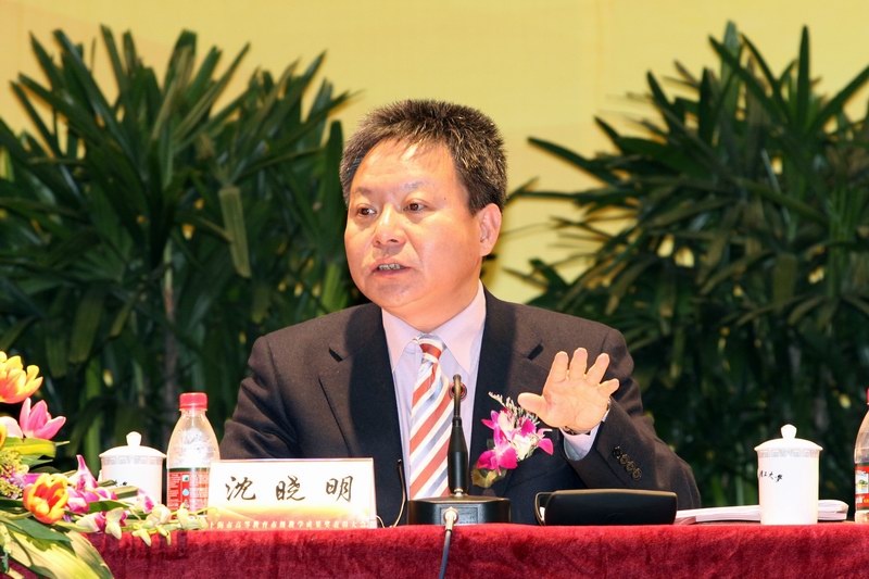 副市长沈晓明做重要讲话